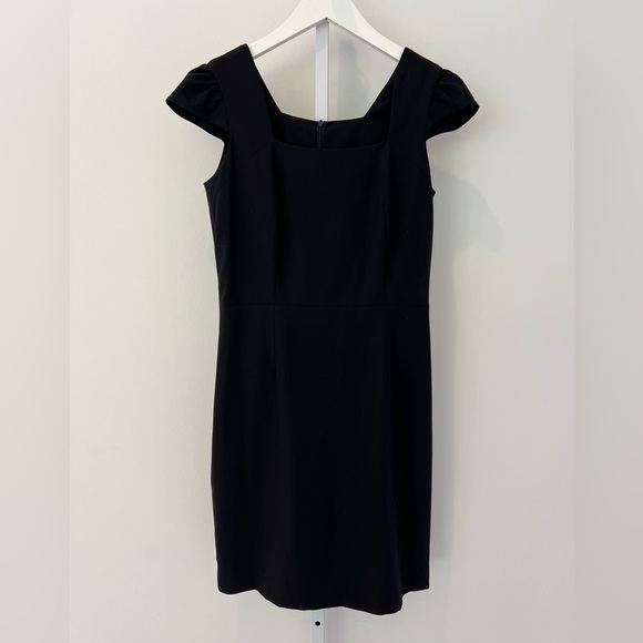 YUMI MAZAO BLACK CAP SLEEVE DRESS SIZE IT 40 / US 6 NWOTS! - Picture 6 of 16